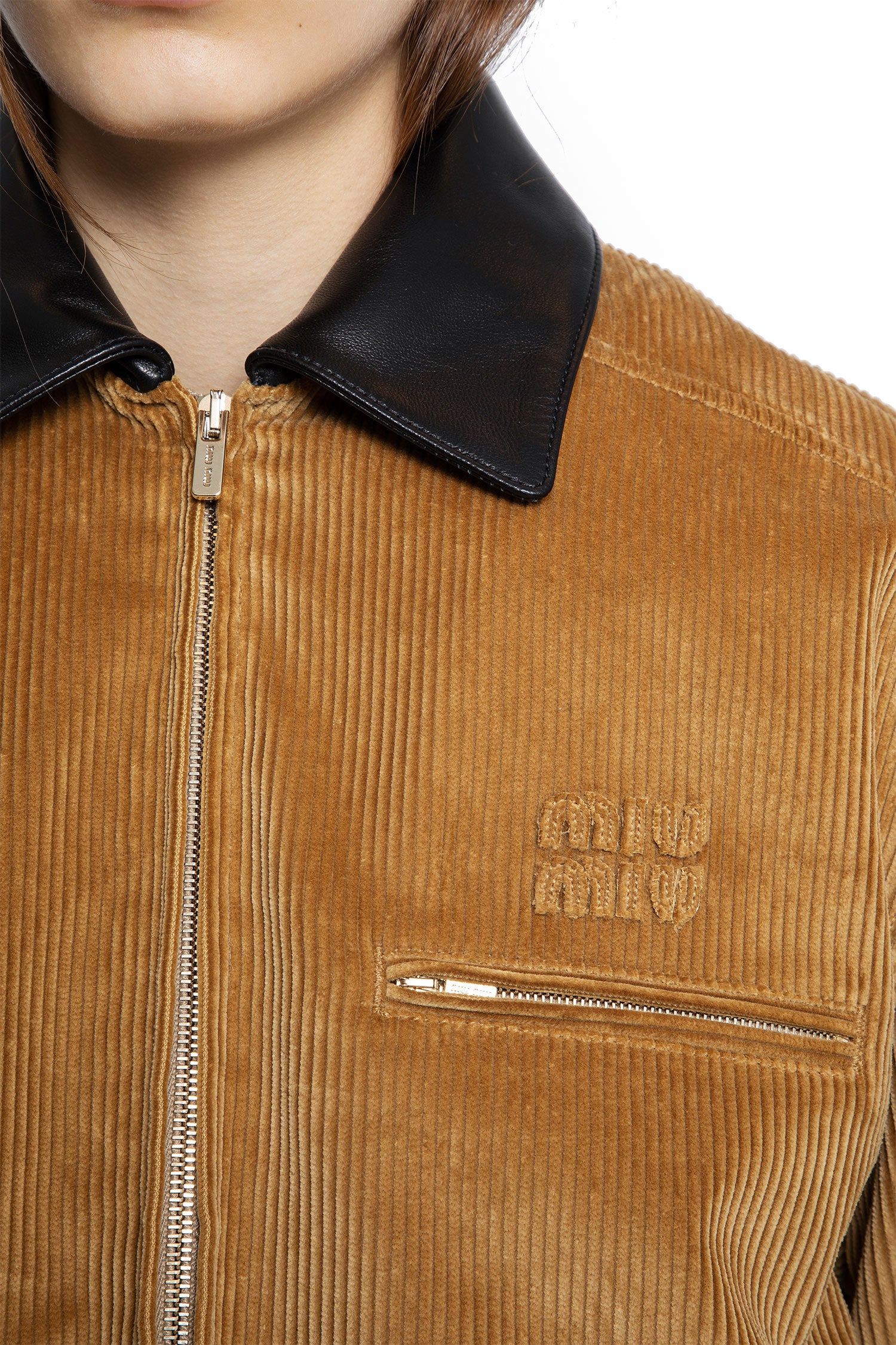 Padded Corduroy Blouson