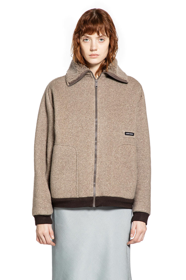 Cotton Fleece Blouson Jacket