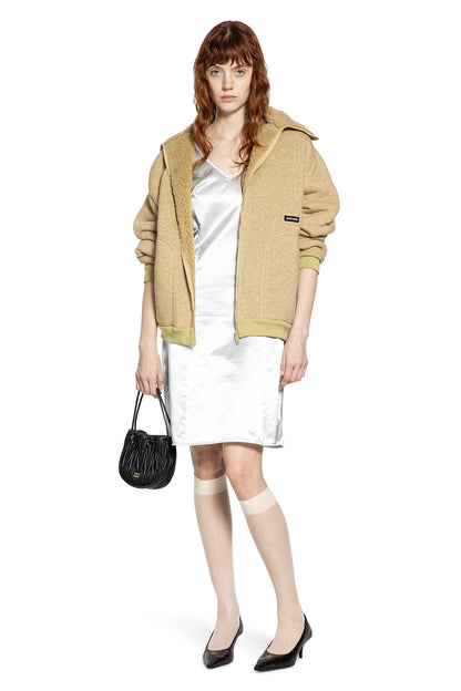 Cotton Fleece Zipper Blouson Jacket