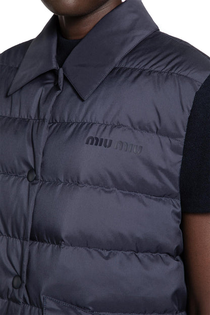 Technical Pongé Down Vest