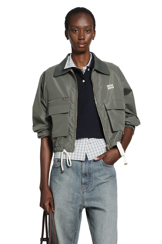 Technical Fabric Blouson Jacket