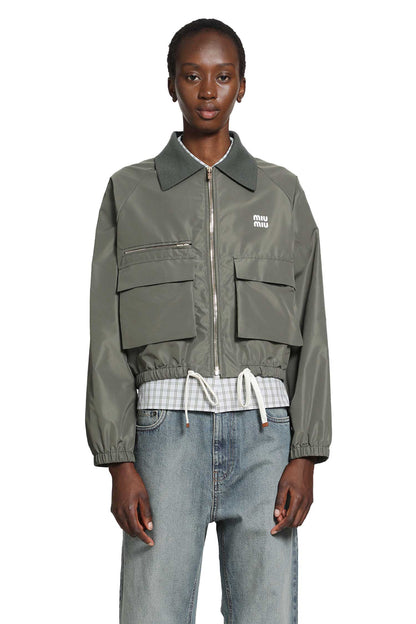 Technical Fabric Blouson Jacket