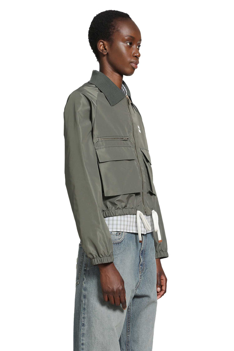 MIU MIU Technical Fabric Blouson Jacket woman