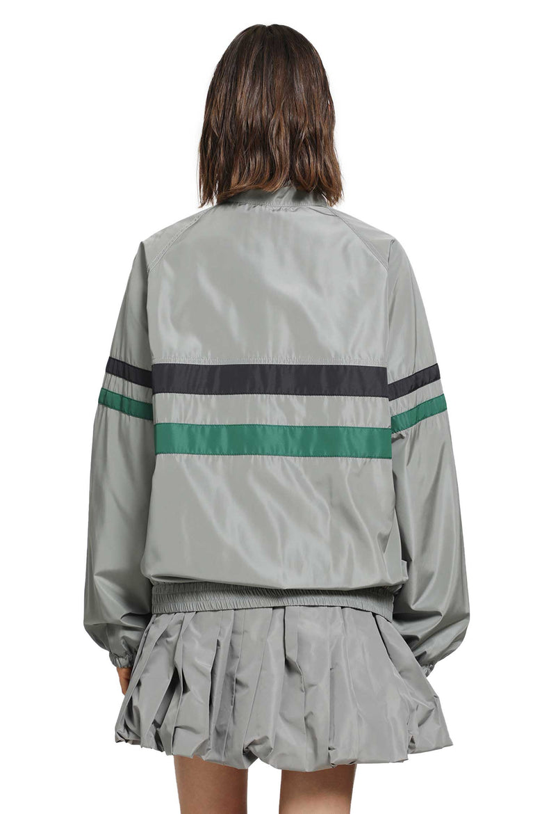 MIU MIU Technical Silk Jacket Track Jacket woman