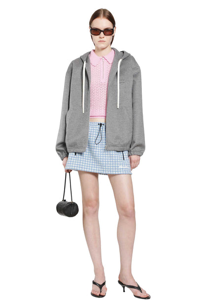 Cashmere Wool Zip-Up Hoodie