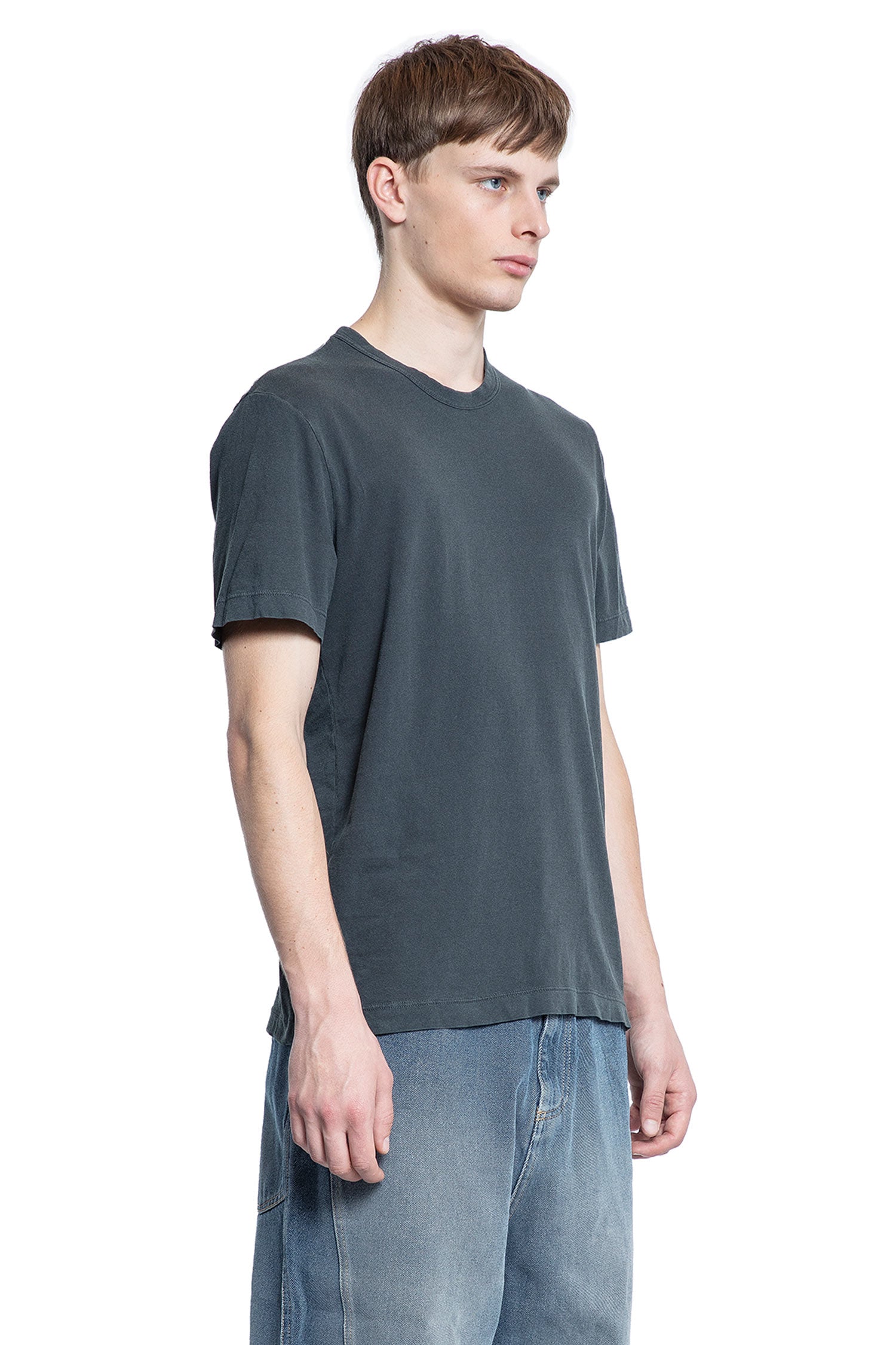 JAMES PERSE MAN GREY T-SHIRTS & TANK TOPS