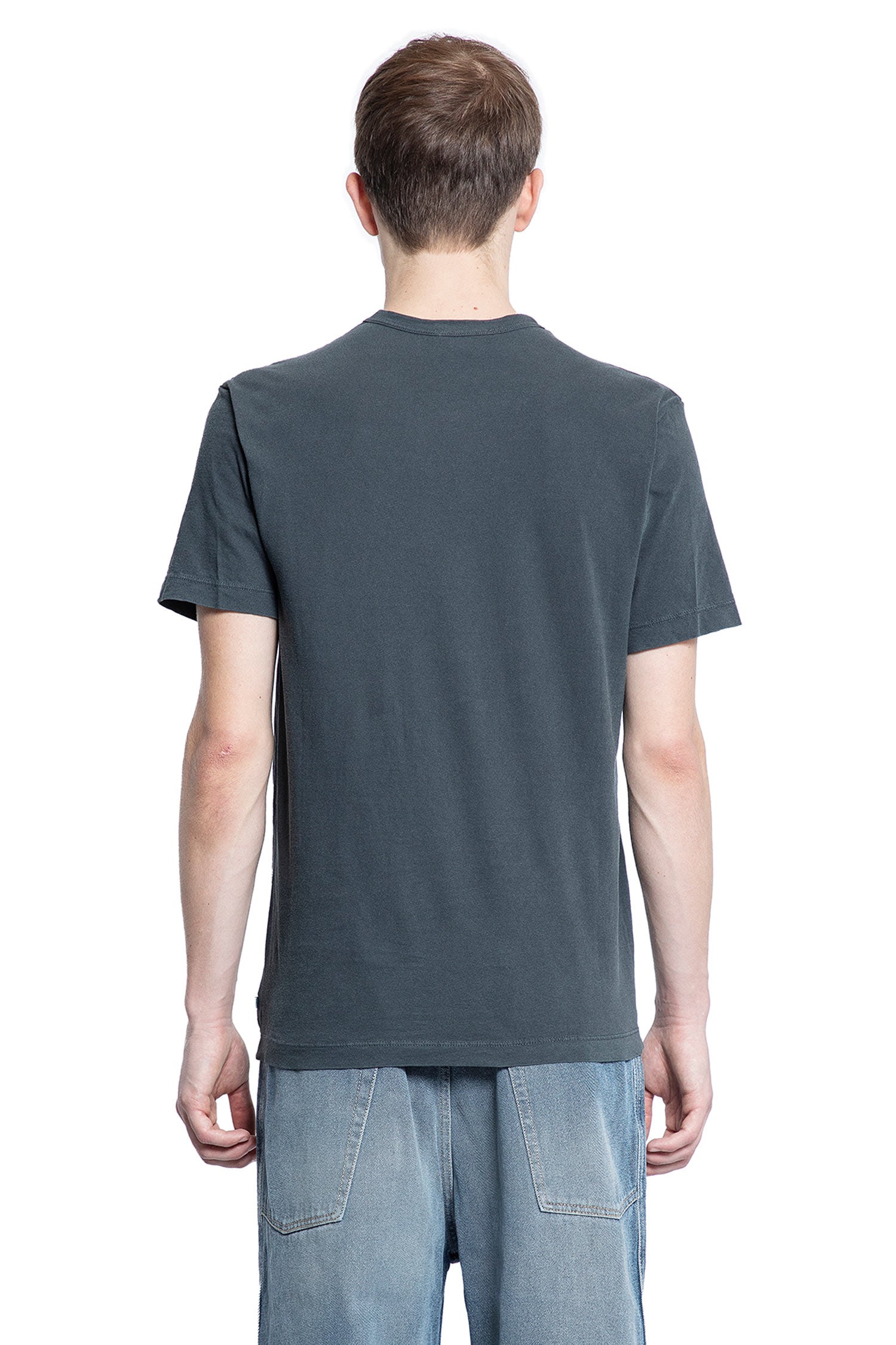 JAMES PERSE MAN GREY T-SHIRTS & TANK TOPS