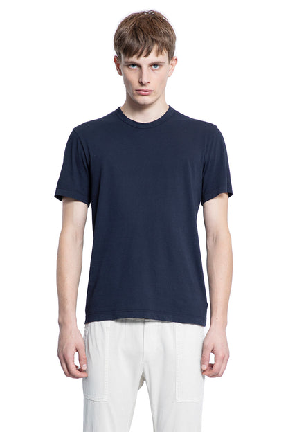 JAMES PERSE MAN BLUE T-SHIRTS & TANK TOPS