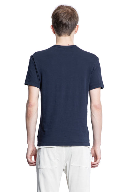 JAMES PERSE MAN BLUE T-SHIRTS & TANK TOPS