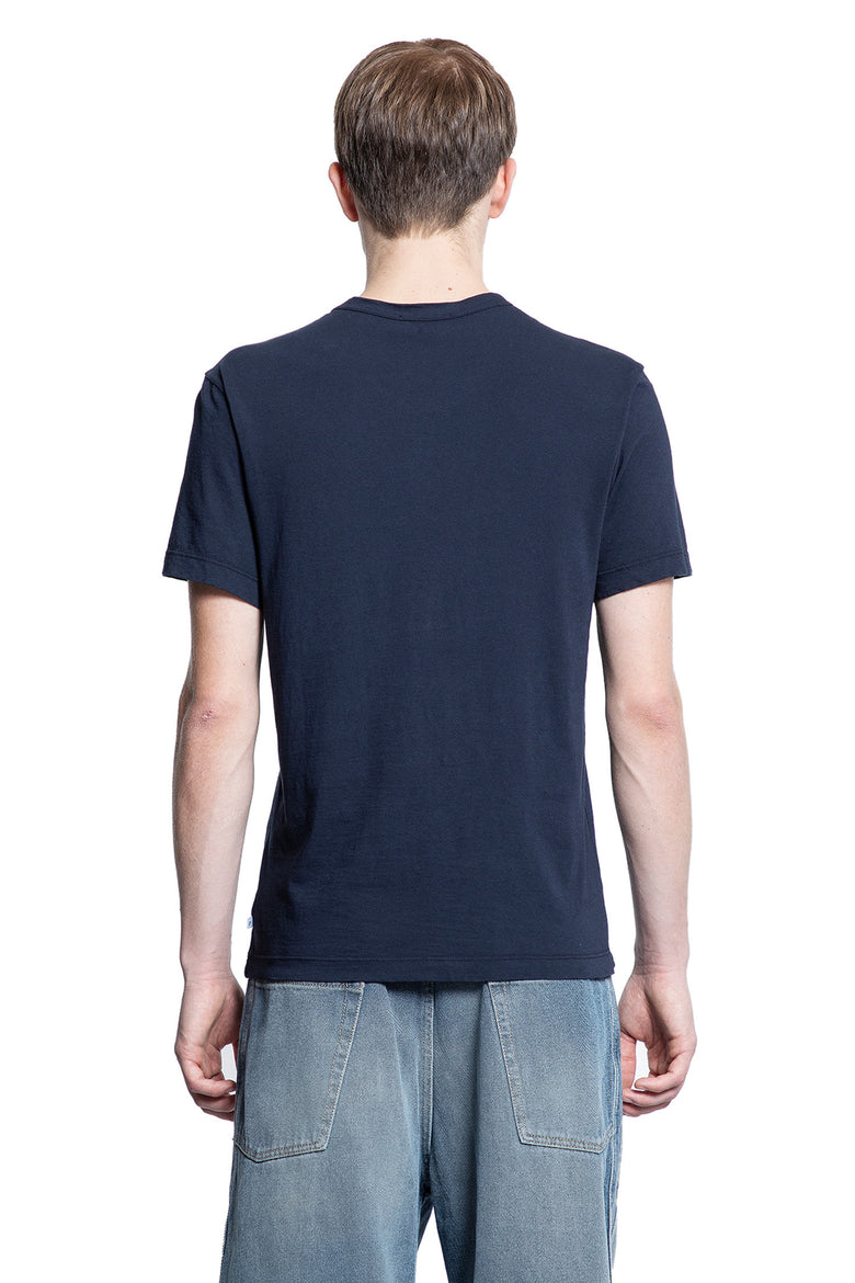 JAMES PERSE MAN BLUE T-SHIRTS & TANK TOPS