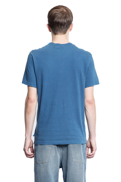 JAMES PERSE MAN BLUE T-SHIRTS & TANK TOPS