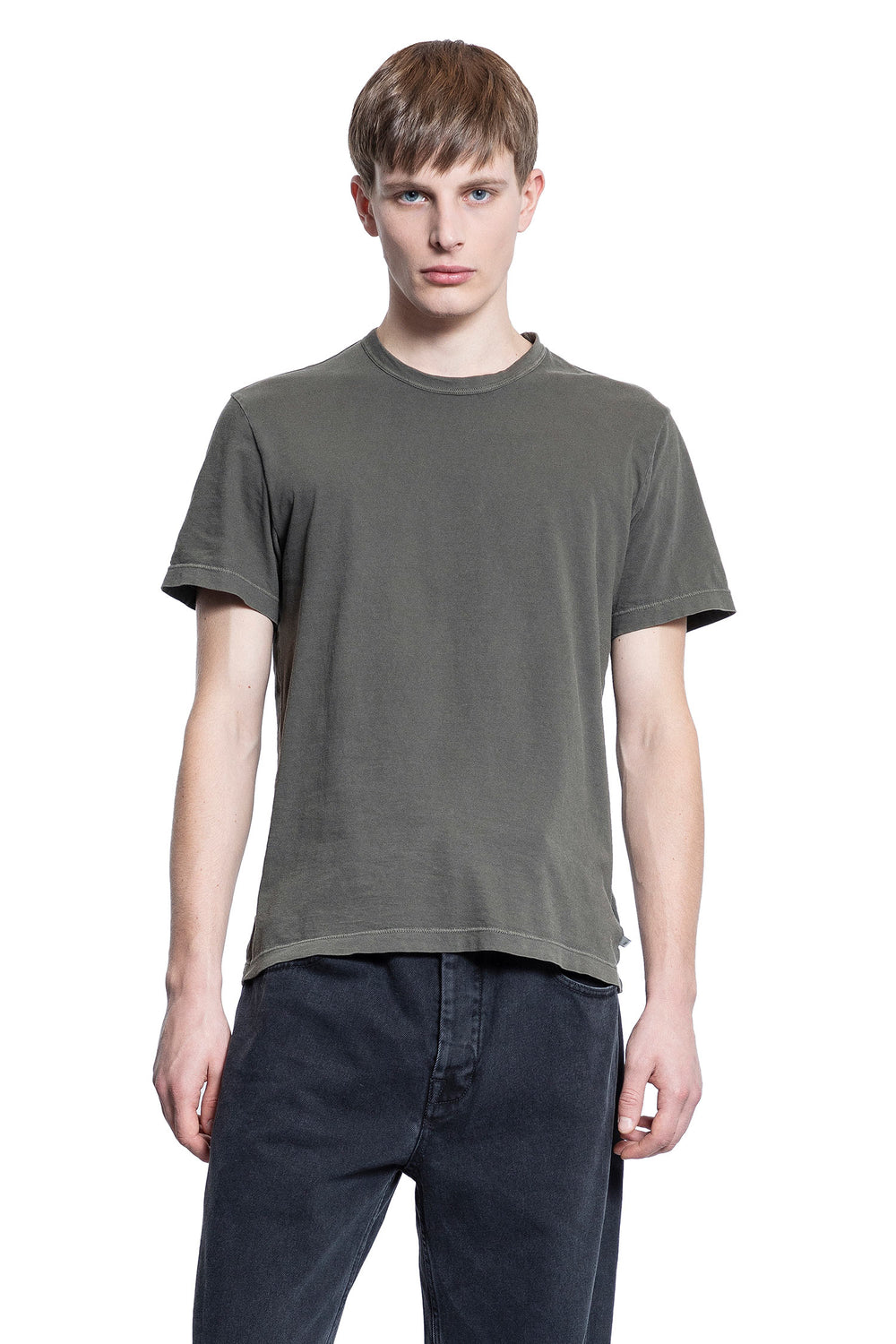 JAMES PERSE MAN GREEN T-SHIRTS & TANK TOPS