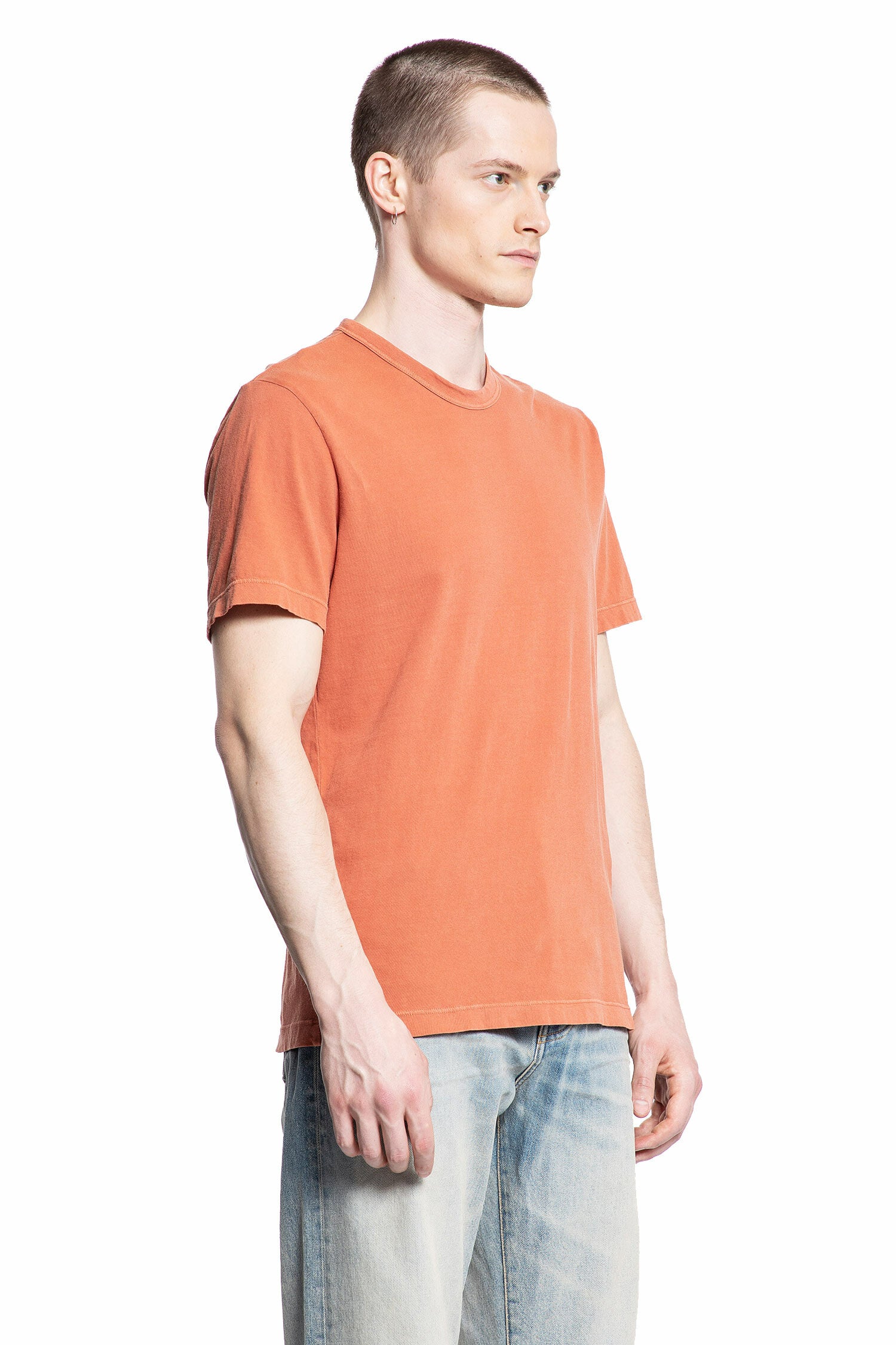 JAMES PERSE MAN ORANGE T-SHIRTS & TANK TOPS