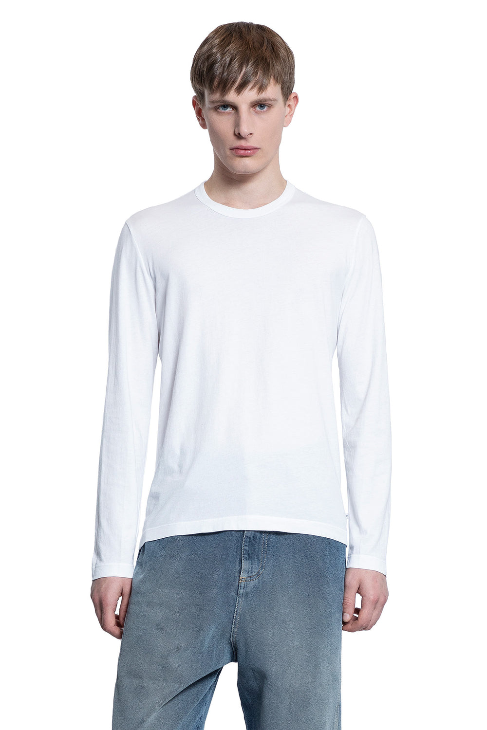 JAMES PERSE MAN WHITE T-SHIRTS & TANK TOPS