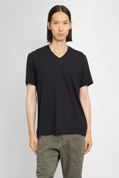 JAMES PERSE MAN BLACK T-SHIRTS & TANK TOPS