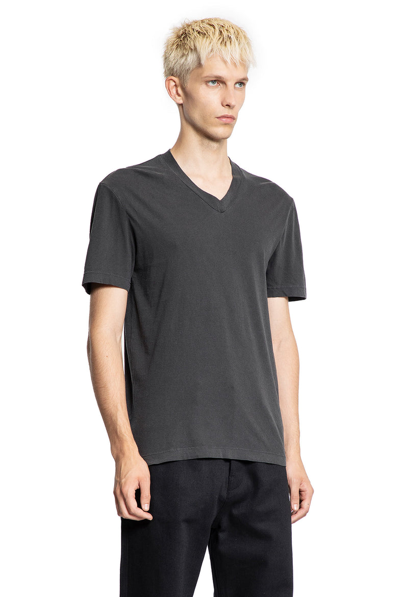 JAMES PERSE MAN GREY T-SHIRTS & TANK TOPS