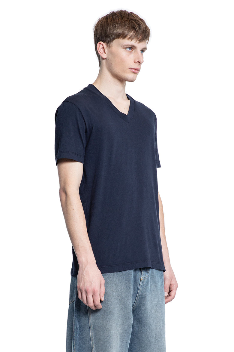 JAMES PERSE MAN BLUE T-SHIRTS & TANK TOPS