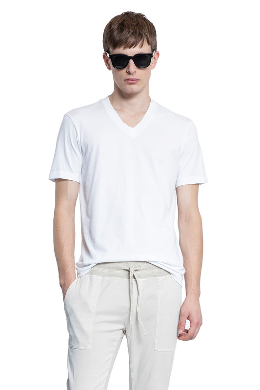 JAMES PERSE MAN WHITE T-SHIRTS & TANK TOPS