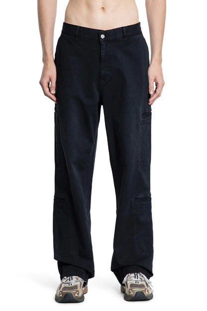 REPRESENT MAN BLACK TROUSERS - Antonioli.eu