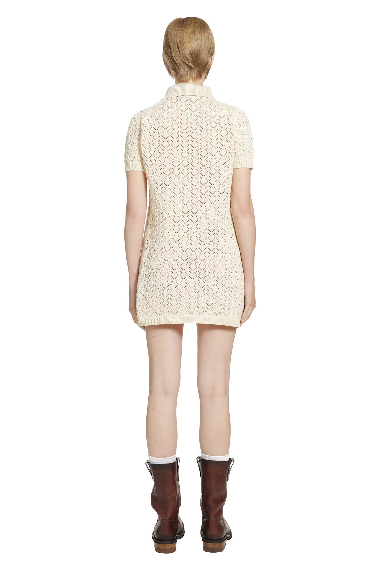 Cotton Polo Mini Dress
