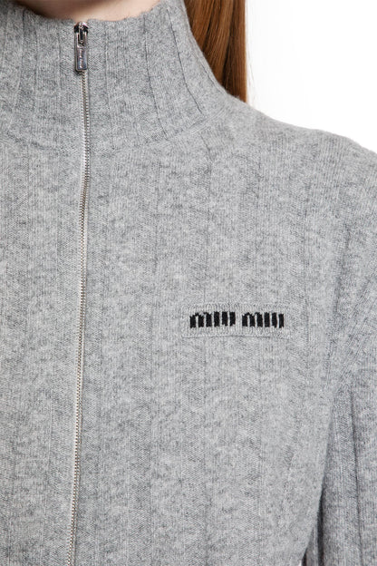 Cropped Wool And Cashmere Cardigan