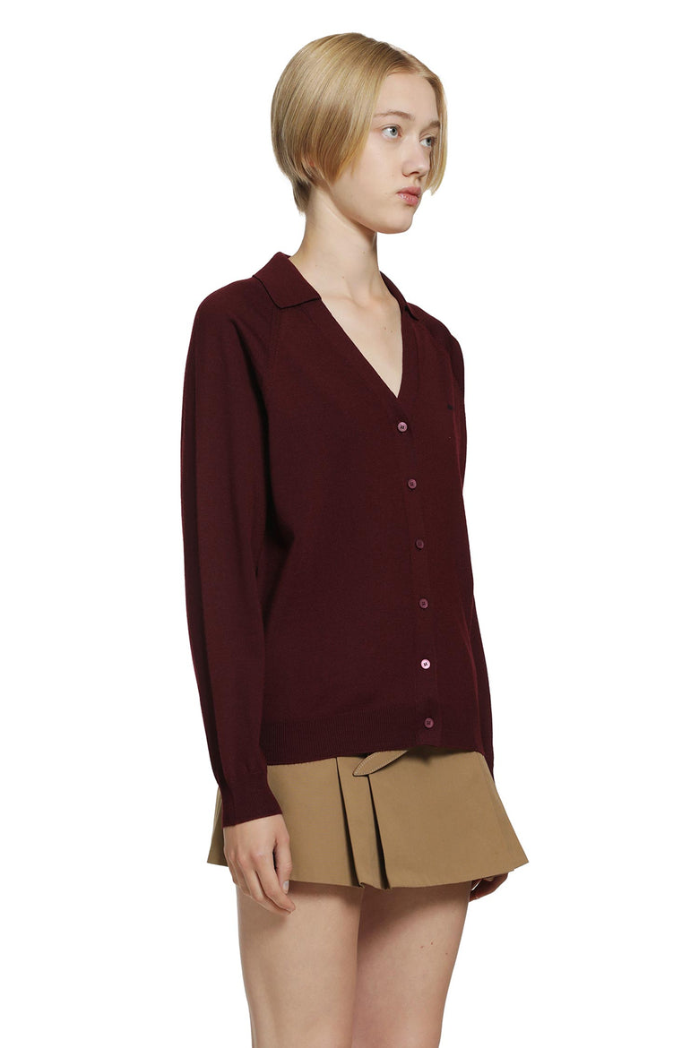 
              MIU MIU Wool Polo Sweater woman
            