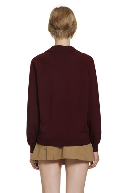 Wool Polo Sweater