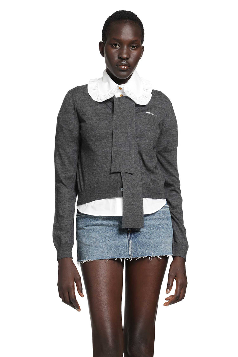 MIU MIU Wool Cardigan woman