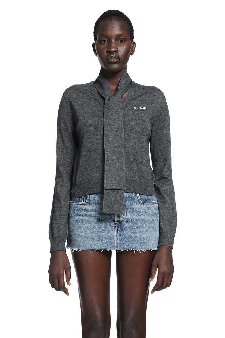 
              MIU MIU Wool Cardigan woman
            