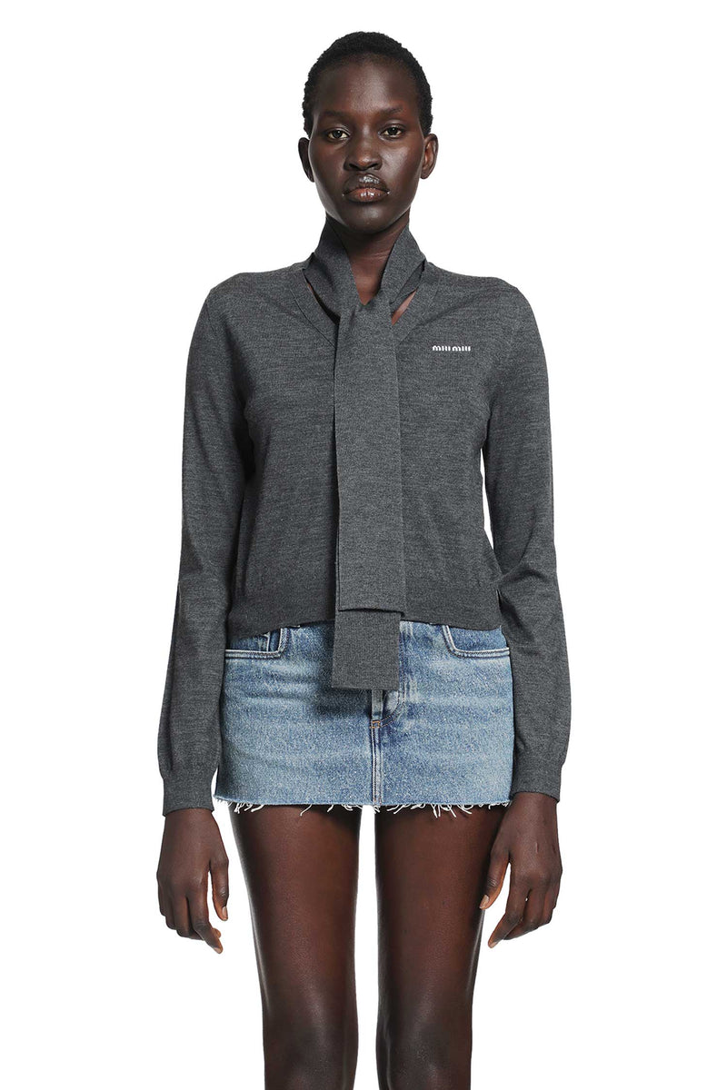 MIU MIU Wool Cardigan woman