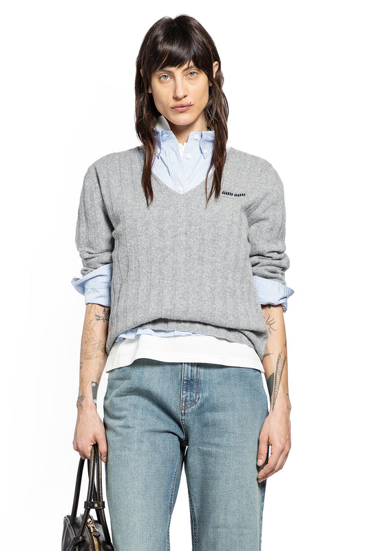Wool and Cashmere V-Neck Sweater