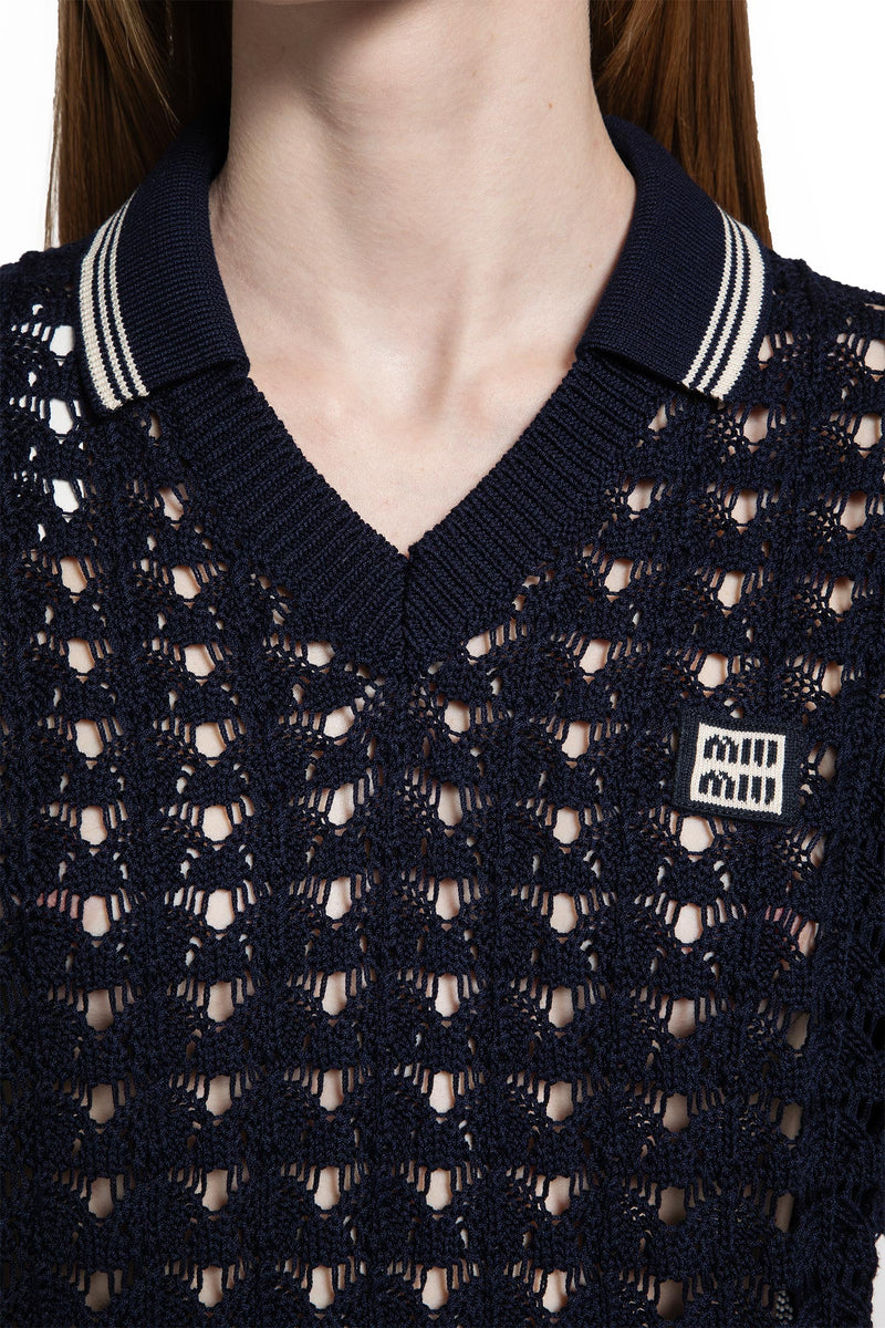 Knit Polo Shirt