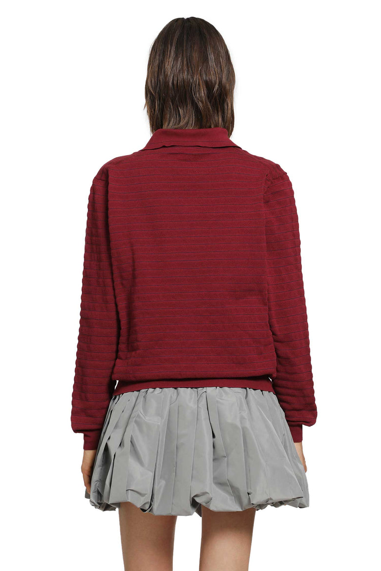 MIU MIU Polo Cotton Sweater woman