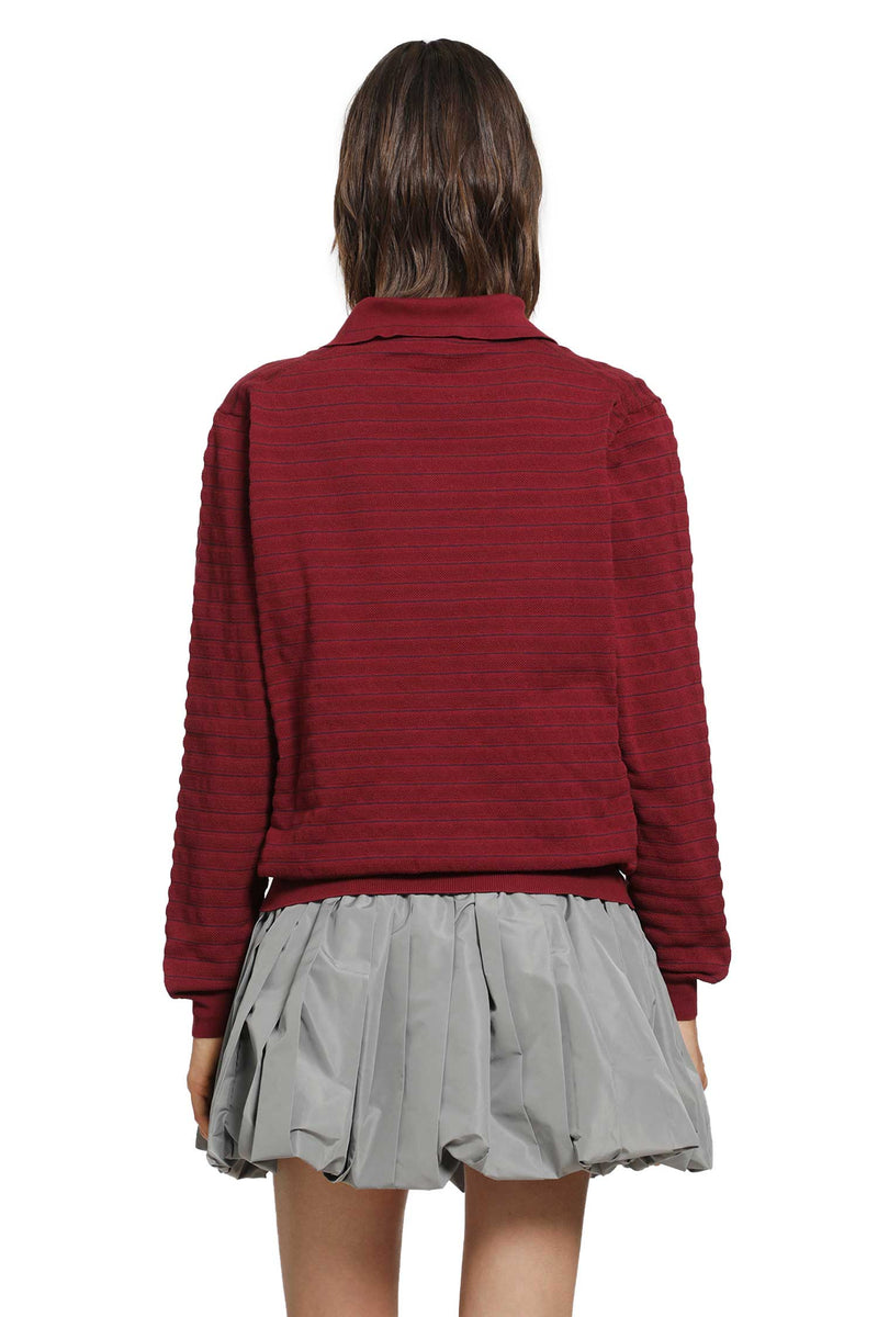 MIU MIU Polo Cotton Sweater woman