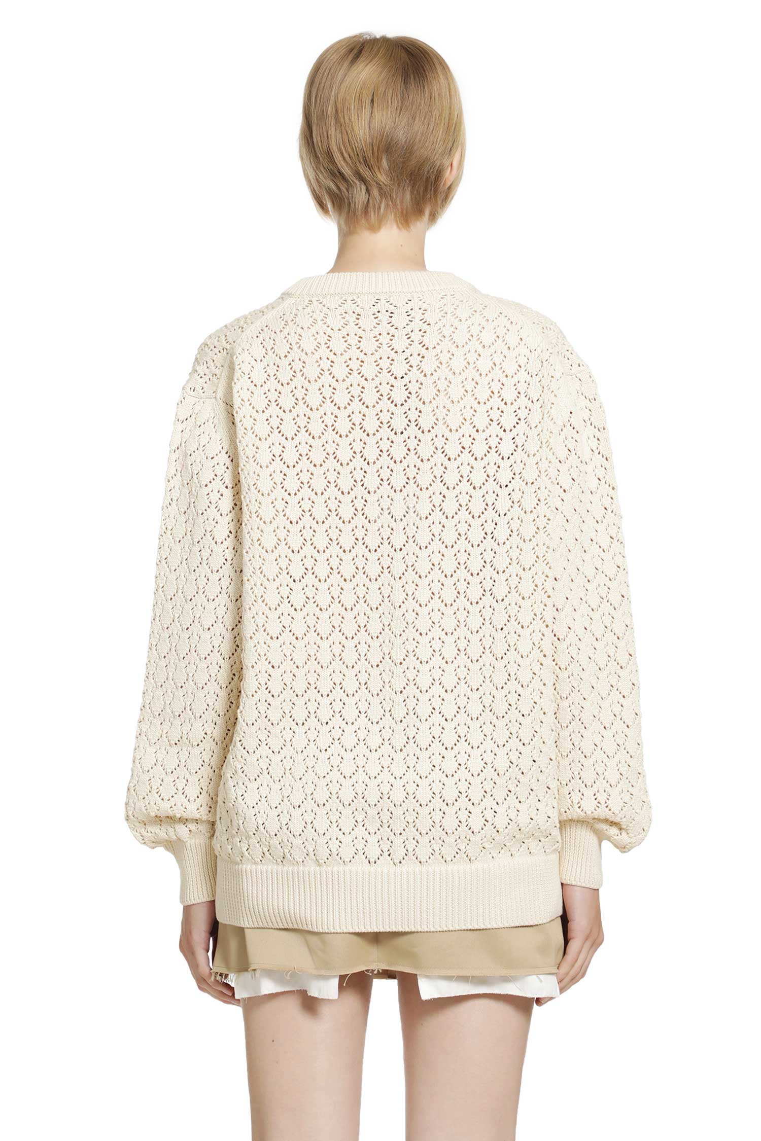 Cotton V-neck Sweater
