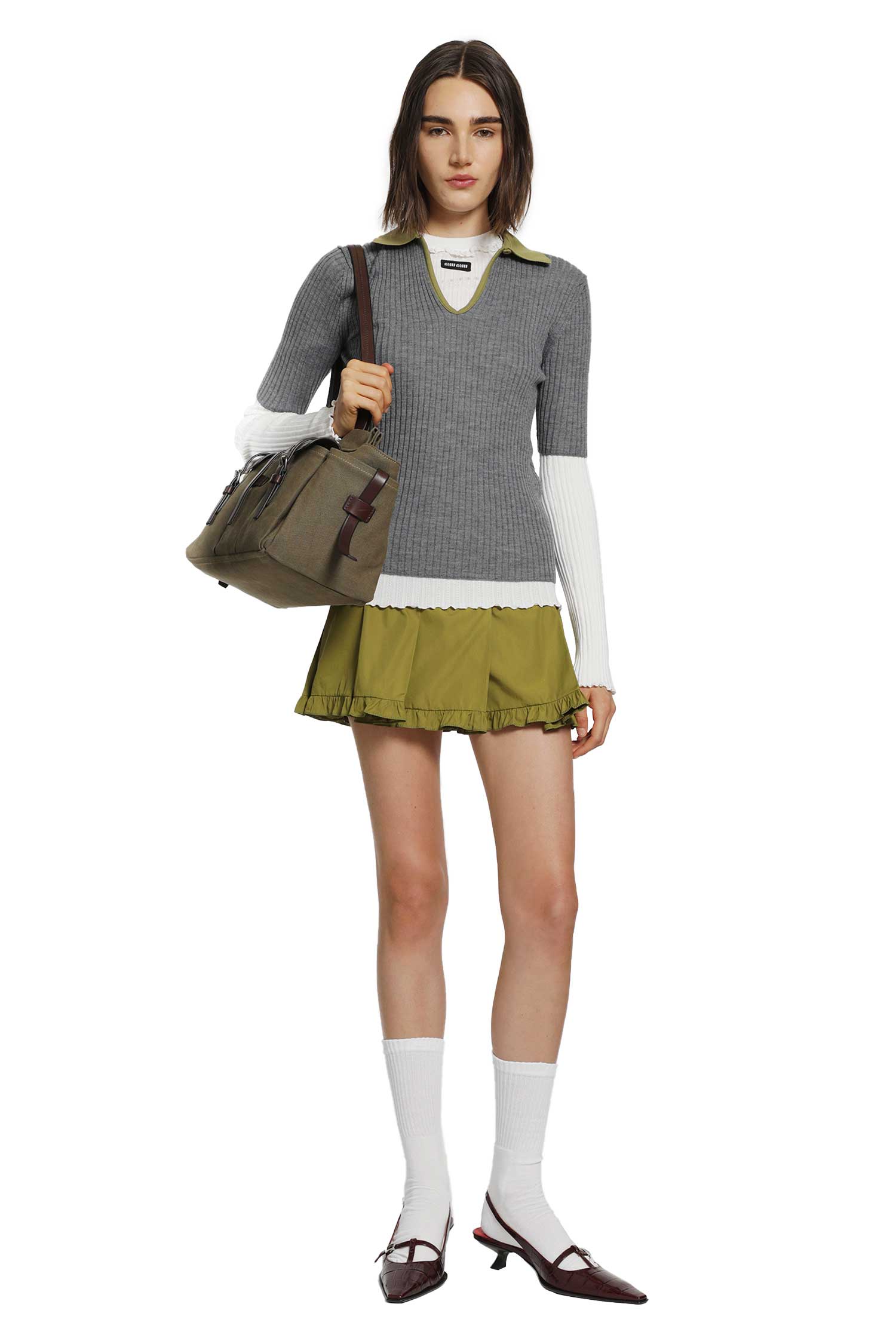 MIU MIU Silk Sweater woman