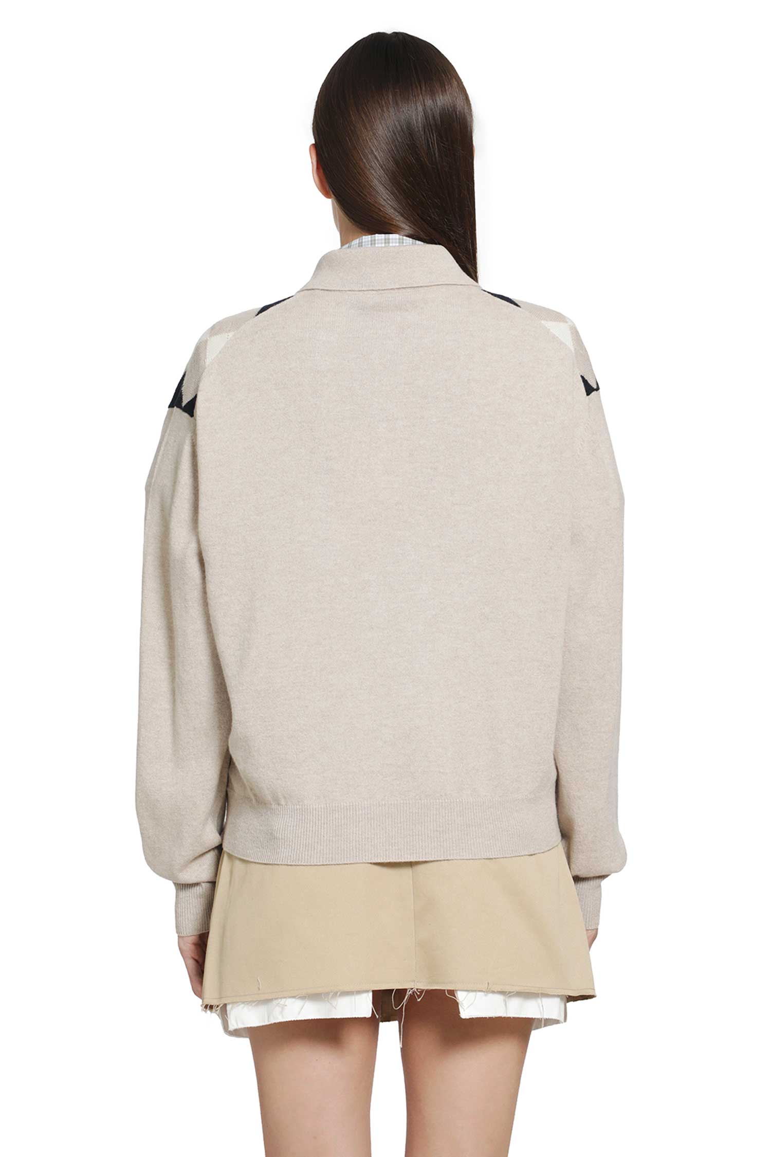 Cashmere Polo Sweater