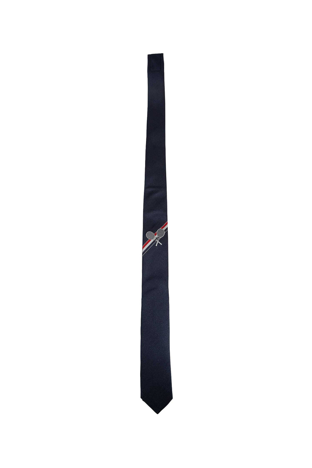 THOM BROWNE RWB Tennis Icon Jacquard Tie man