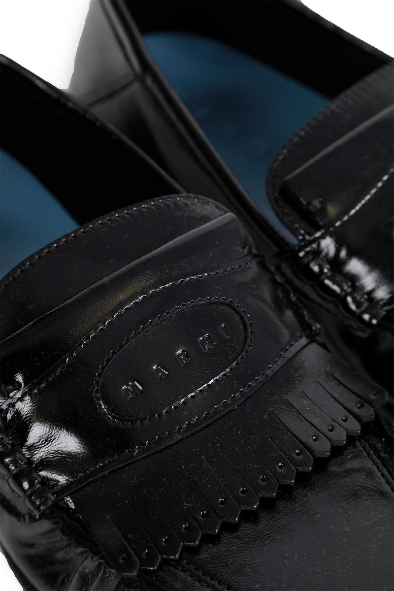 Leather Tassel Loafers