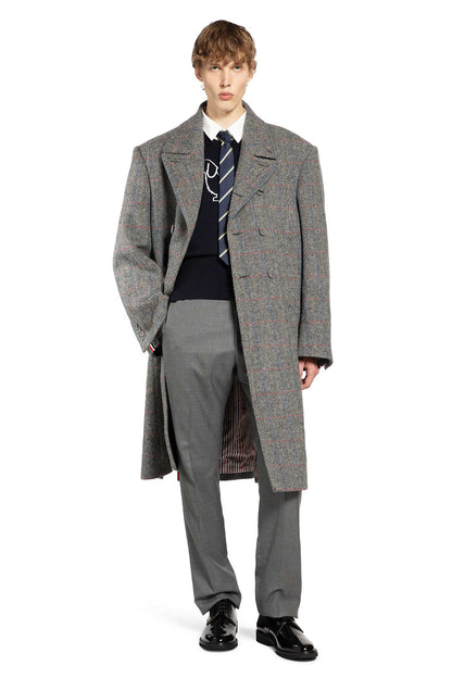 Oversized Peacoat in Hunting Tweed