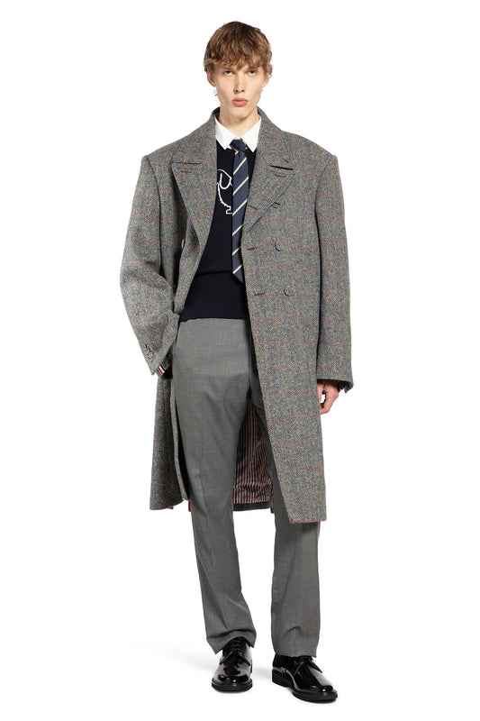 Oversized Peacoat in Hunting Tweed