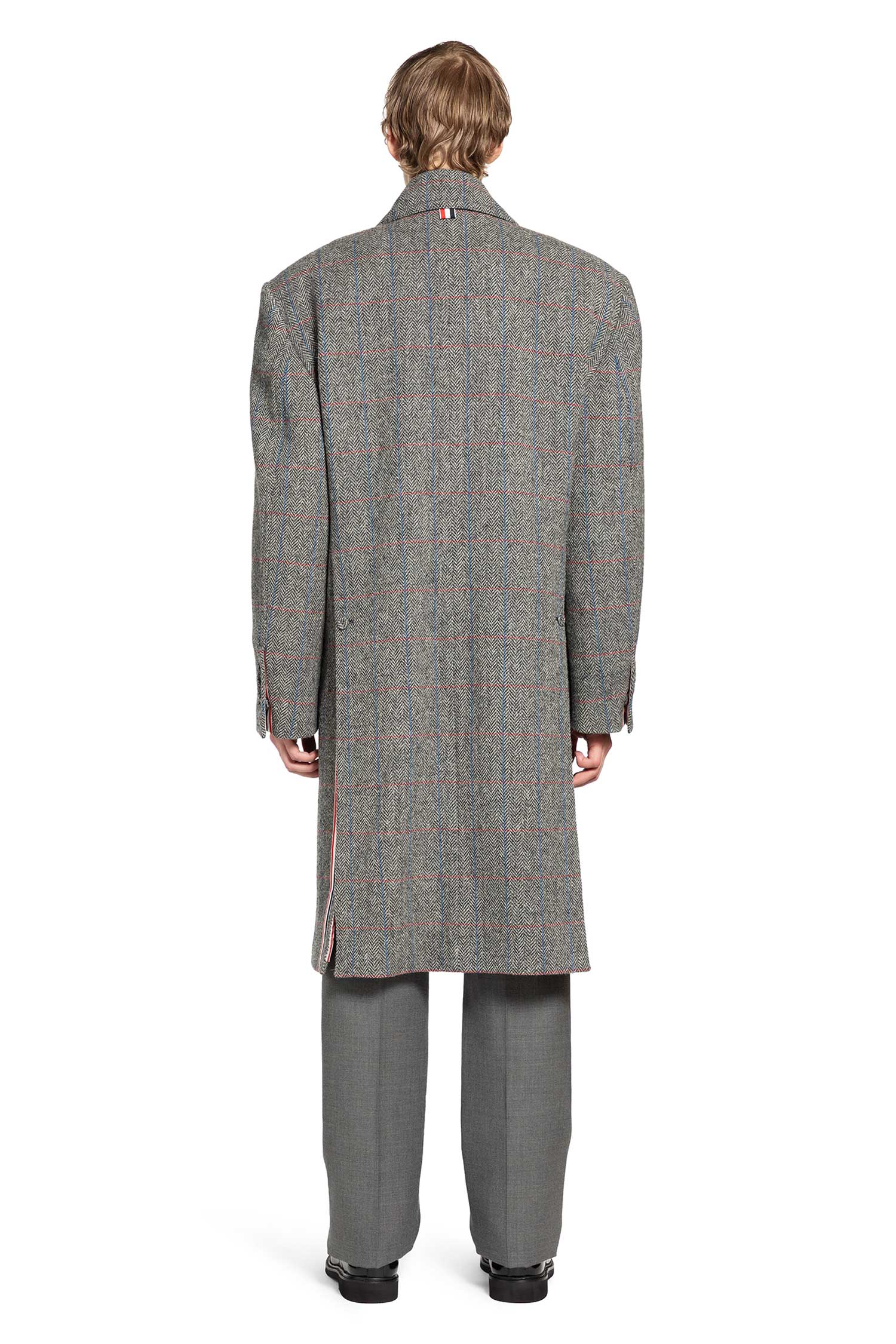 Oversized Peacoat in Hunting Tweed