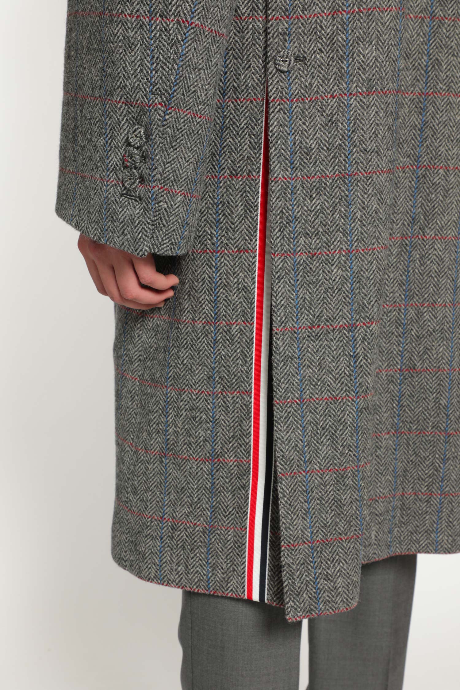 Oversized Peacoat in Hunting Tweed