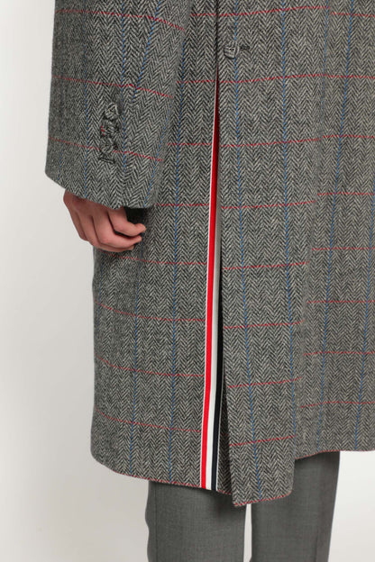 Oversized Peacoat in Hunting Tweed