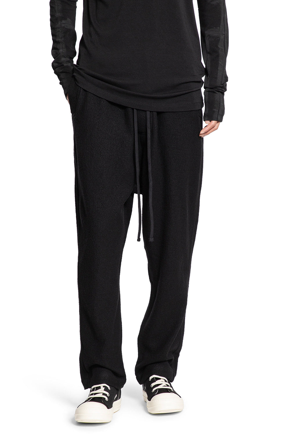 THOM KROM Wool Felt Sweatpants man