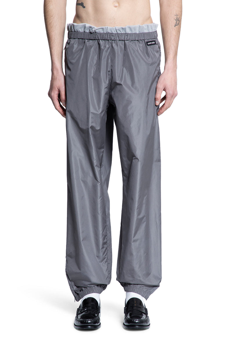 MIU MIU MAN GREY TROUSERS