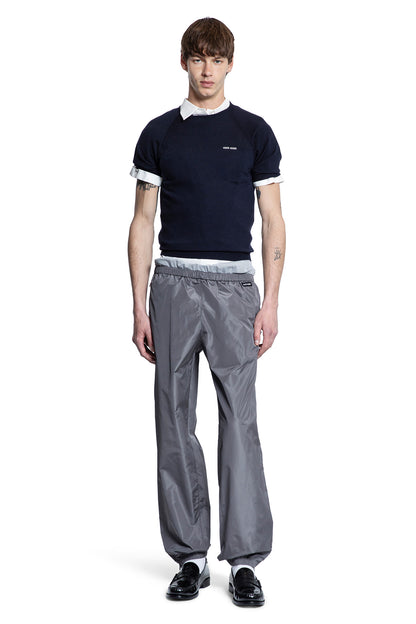 MIU MIU MAN GREY TROUSERS