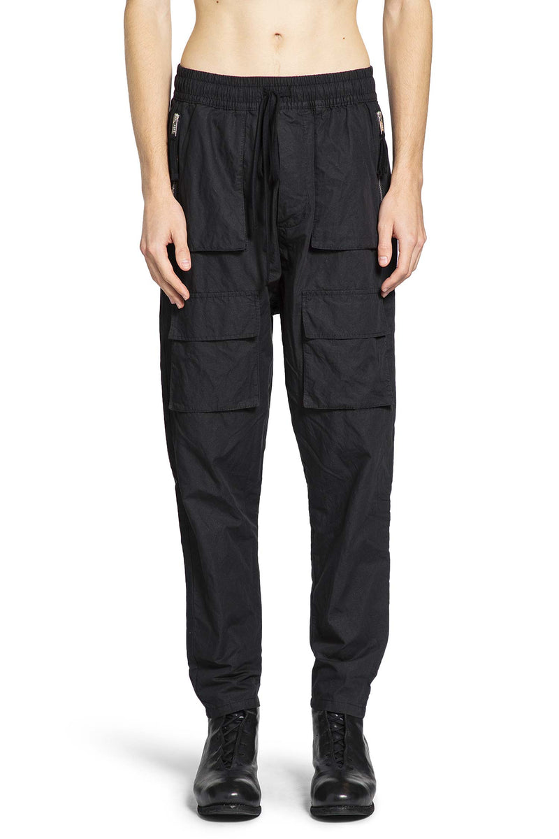 Lurex Cotton Cargo Pants