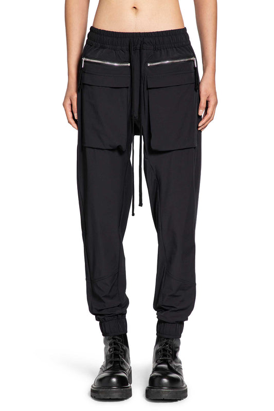Matte Nylon Cargo Sweatpants