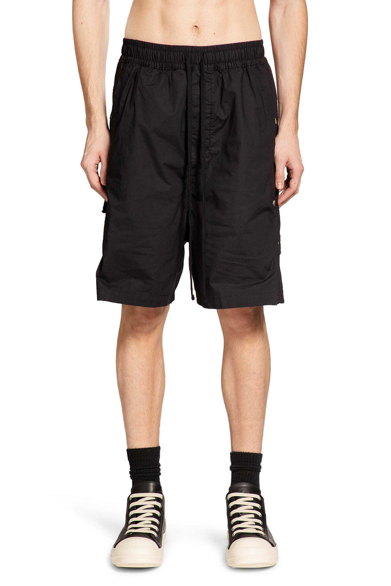 Stretch Nylon Cargo Shorts